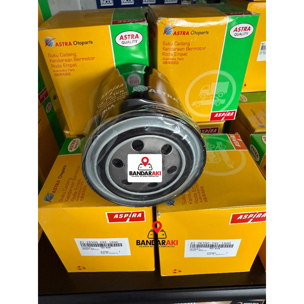 FILTER OLI PREGIO, SEDONA, TRAVELLO BIH UP, HYUNDAI H-1 (DIESEL ) JAMINAN 100% ORIGINAL ASPIRA BY AS