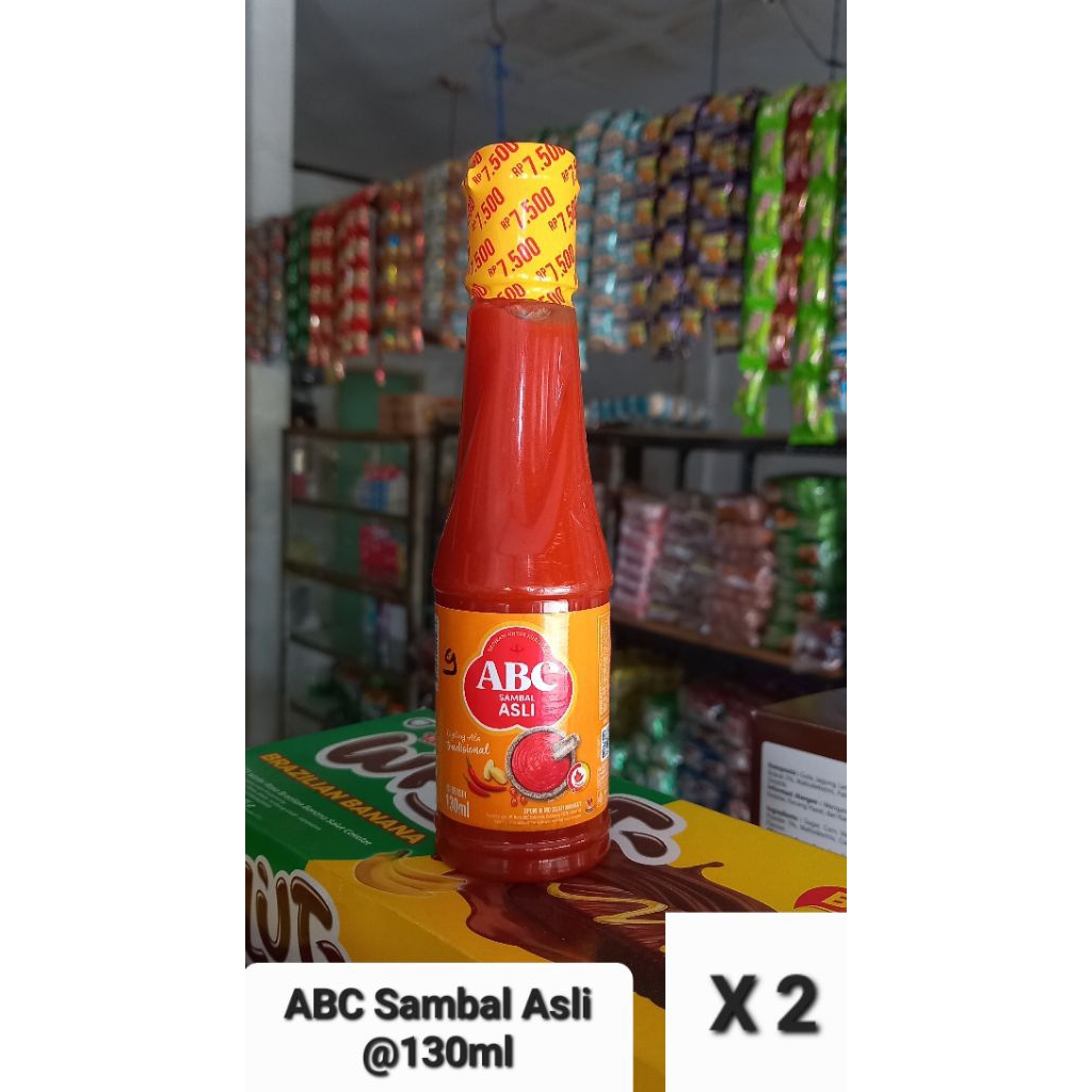 

Saus ABC Sambal Asli 130 ml 2 Botol