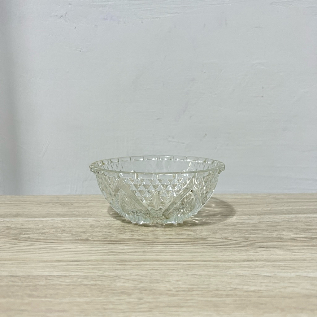 Mangkuk Kaca Bowl Glass Glassware Ukuran Diameter 12 cm Tinggi 5 cm