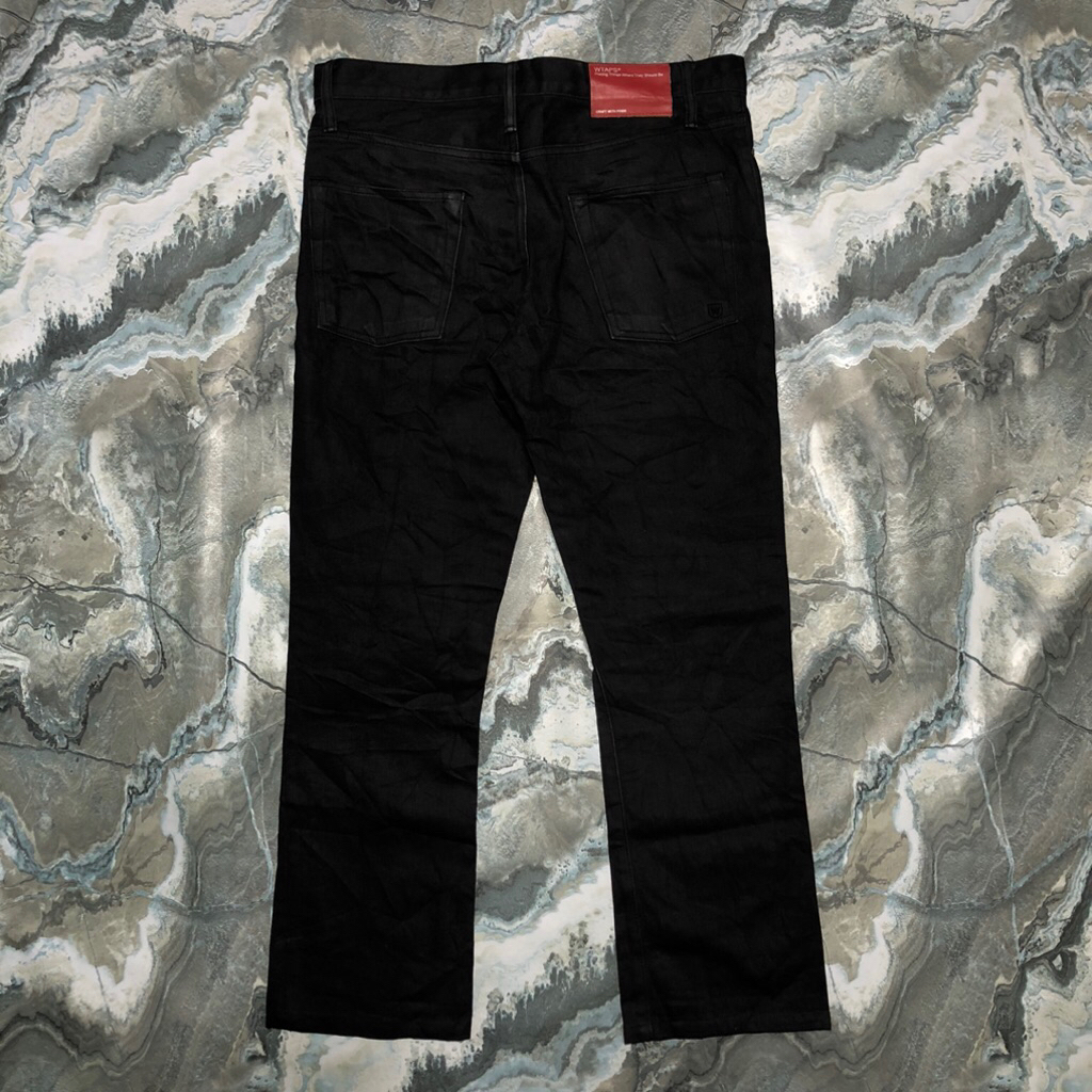 celana jeans hitam wtaps japan streetwear
