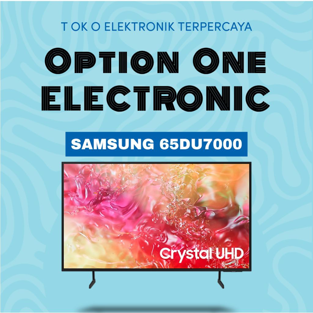 SAMSUNG 65DU7000 / UA65DU7000 4K SMART
TV 65 inch 2024 series