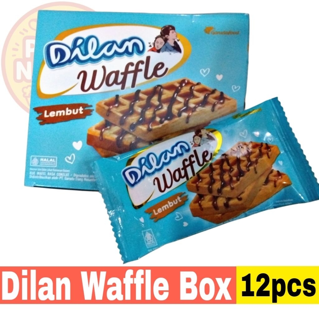 

Dilan Waffle Cokelat Box isi 12pcs