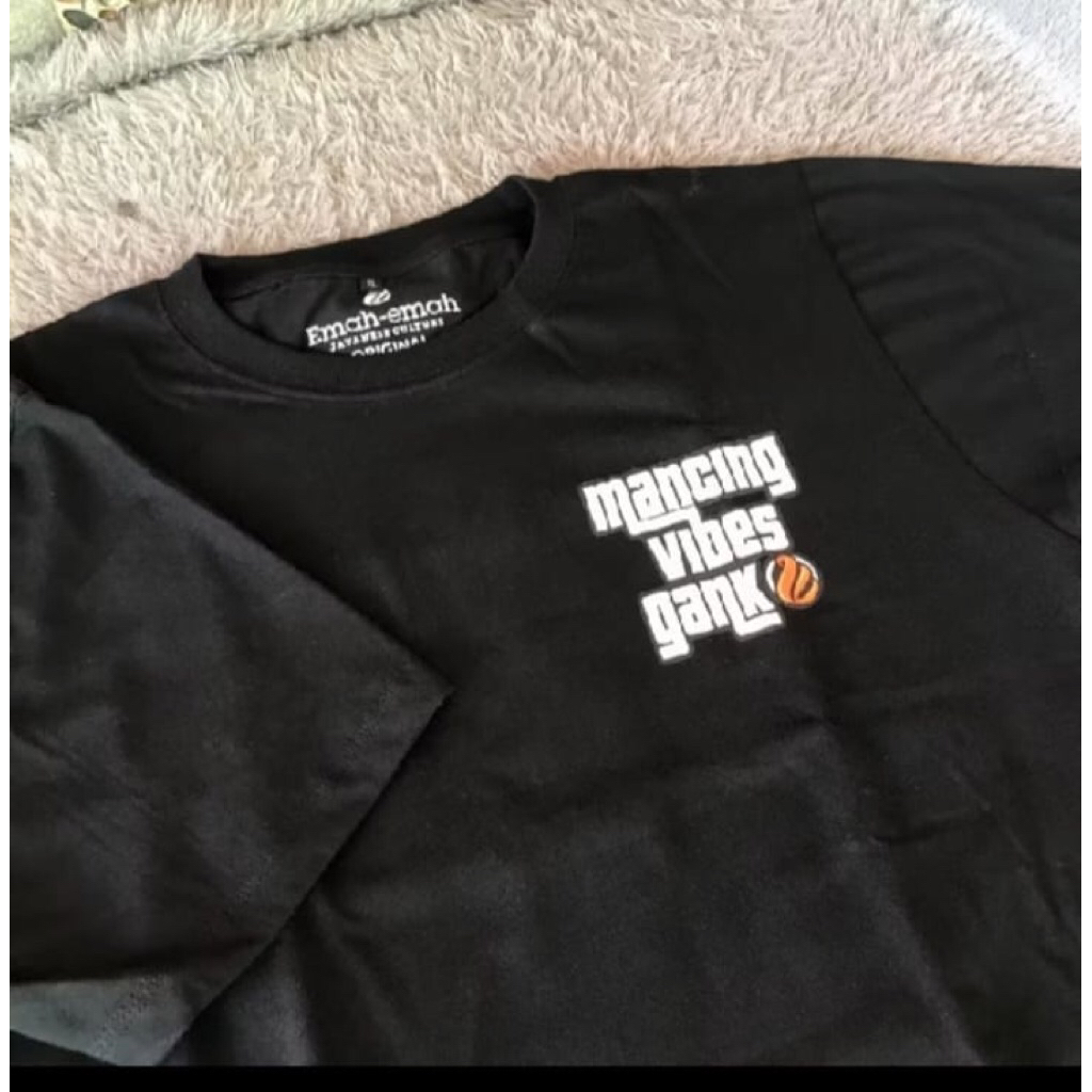 Tshirt mancing vibes kaos mancing keren