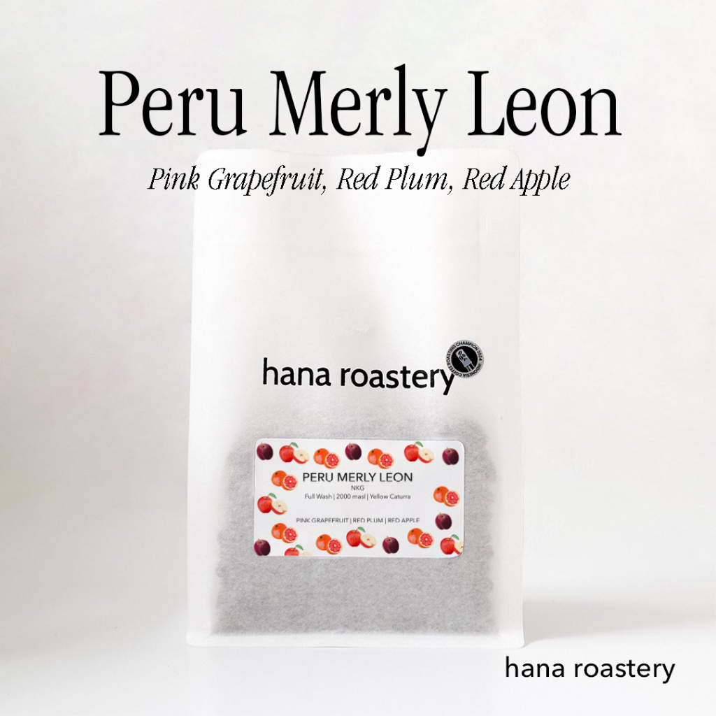 

Peru Merly Leon - Full Wash - Hana Roastery - Specialty Coffee - Kopi