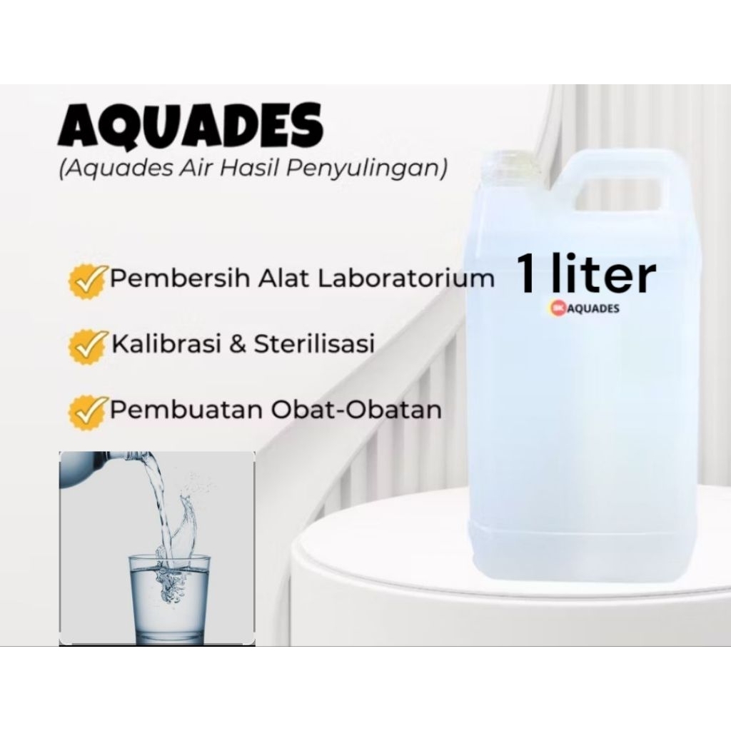 

Air Aqudest Murni Isi 1 Liter