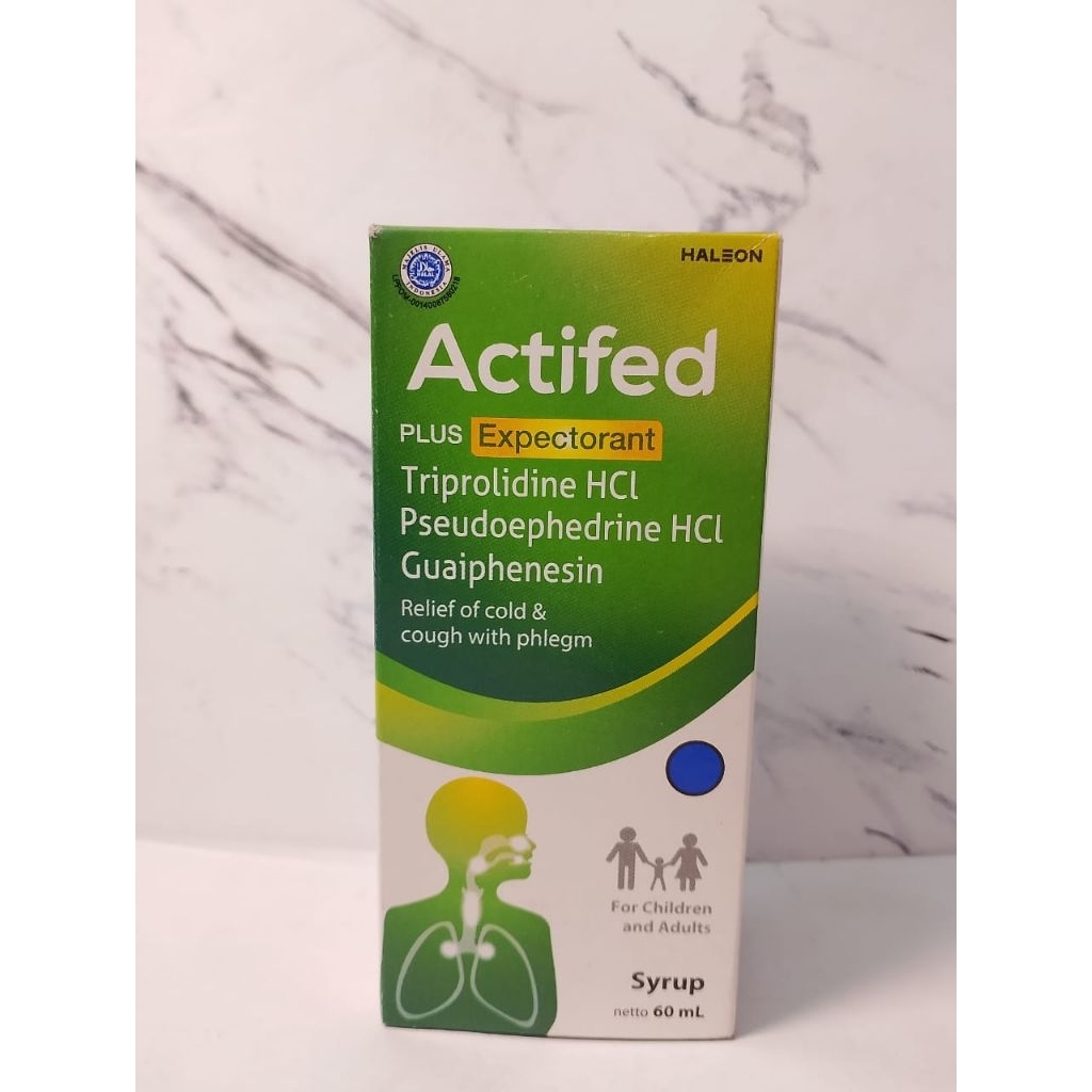 ACTIFED Sirup Plus Expectorant / Batuk Berdahak