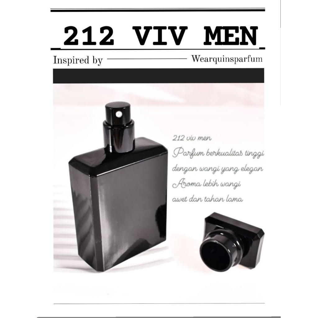 parfum pria 212 VIV MEN parfum berkualitas