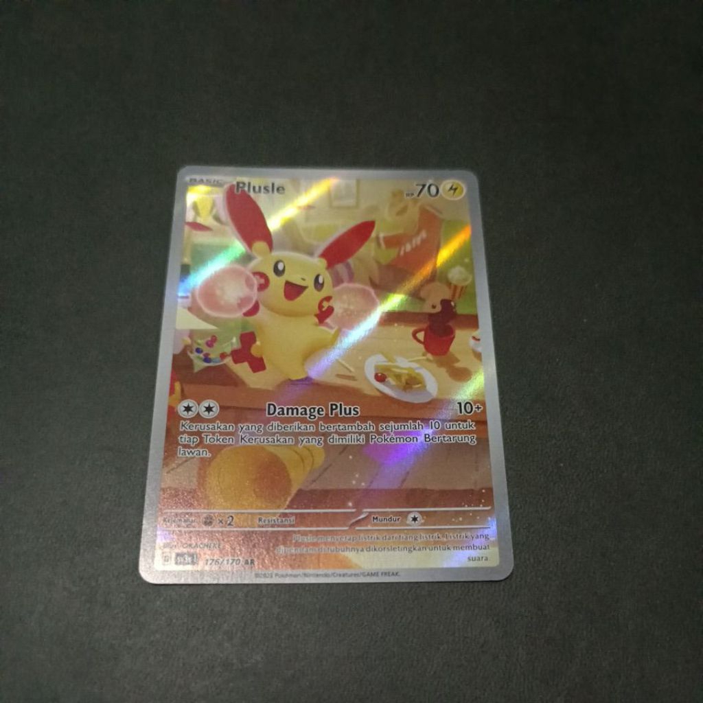 Kartu Pokemon Indonesia - Plusle AR
