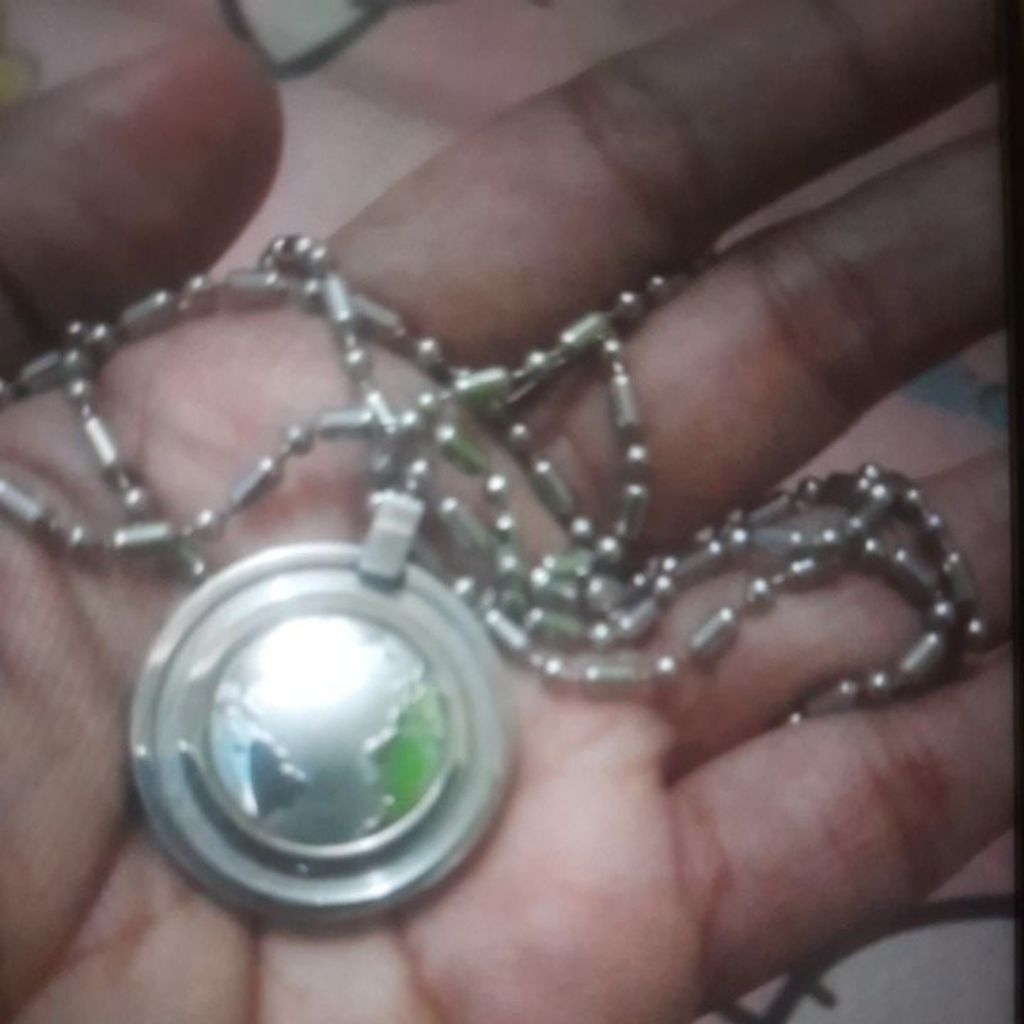kalung MCI kalung kesehatan bekas pakai box masih ada