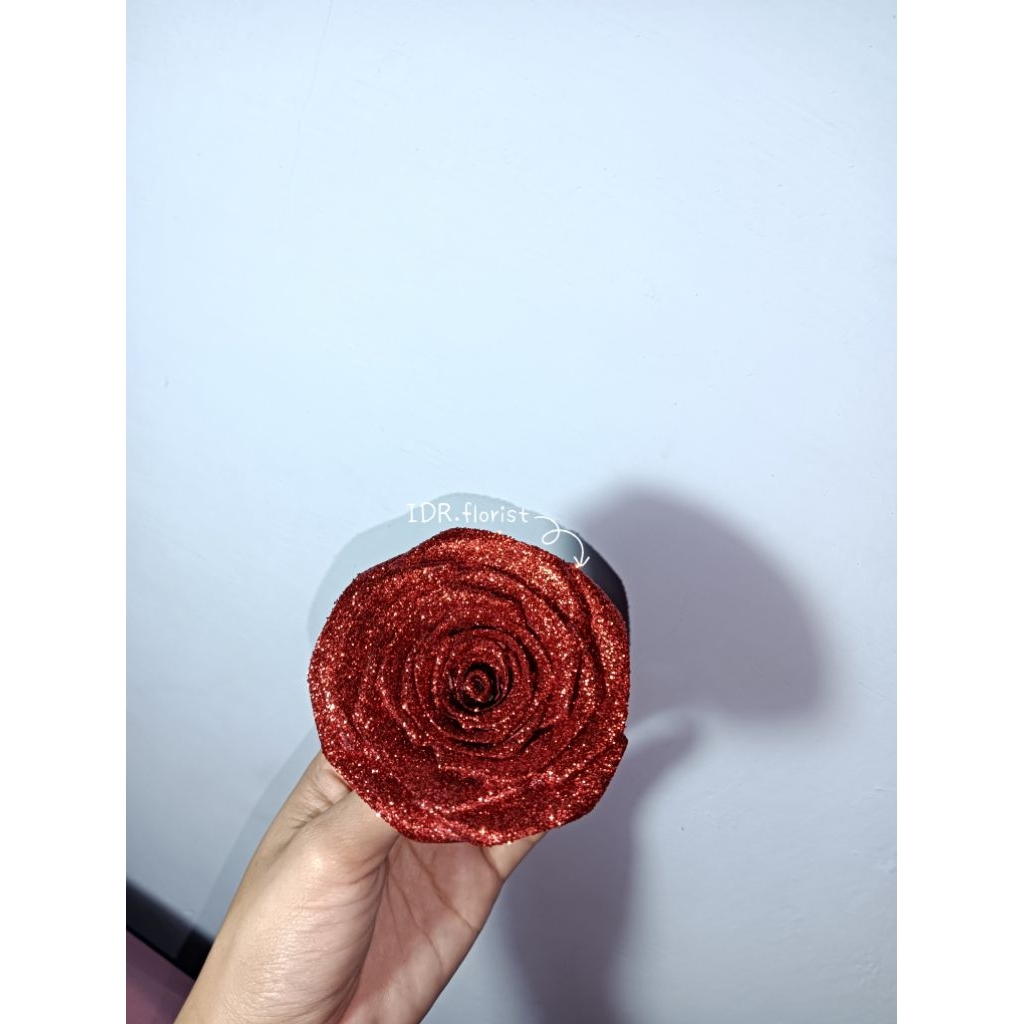 

Bunga Satin Glitter | Bunga Pita Satin Glitter| Bunga Pita Satin