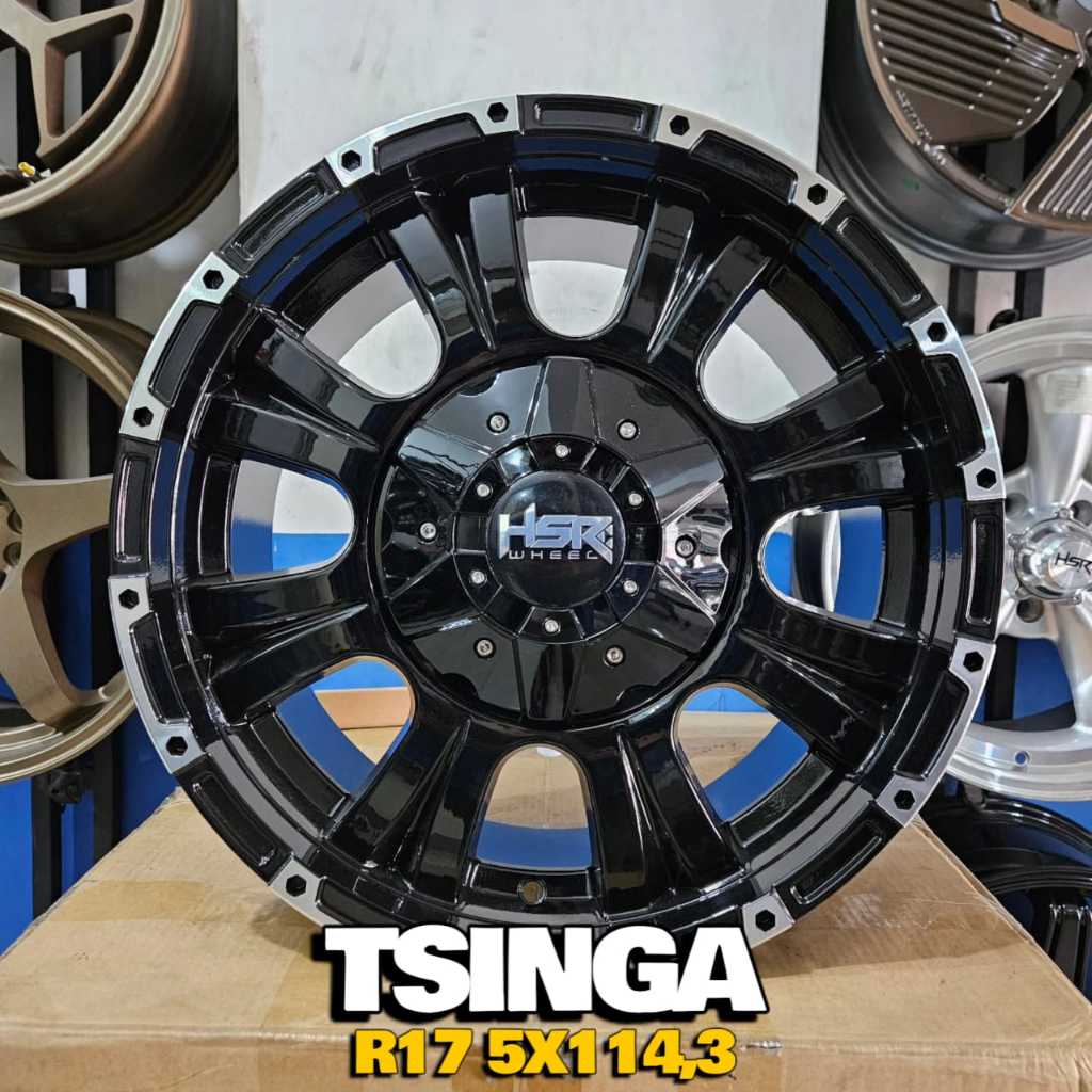 VELG MOBIL OFFROAD R17 UNTUK MOBIL RUSH TERIOS XPANDER CRV HSR TYPE TSINGA LEBAR 8