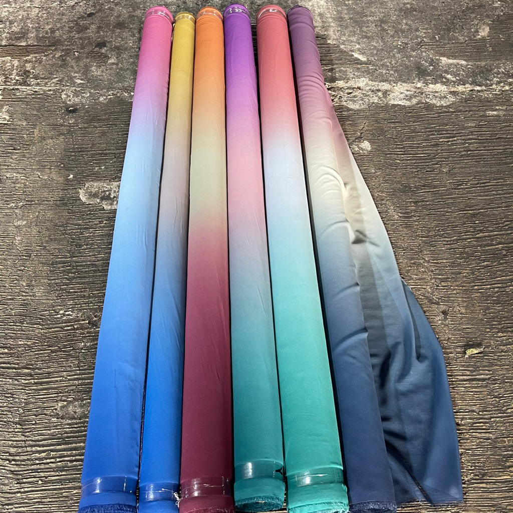 Kain Ceruty babydoll / Kain Ceruty - Kain Polos / Kain Sifon Pelangi / Kain Ceruty pelangi / Kain Pe