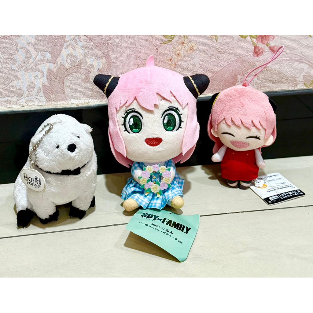 Ganci Boneka Plushie Anya & Family - SPYXFAMILY Anime