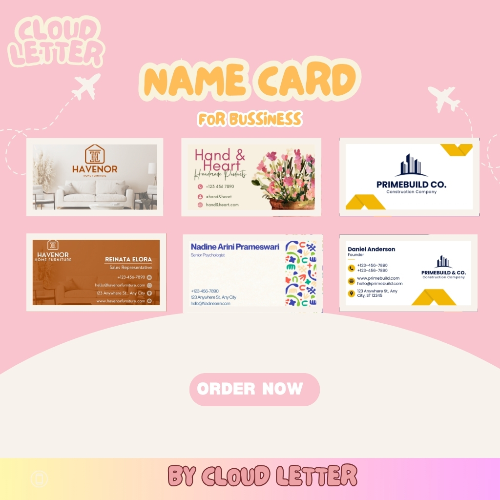 

NAME CARD CUSTOM - Kartu Nama