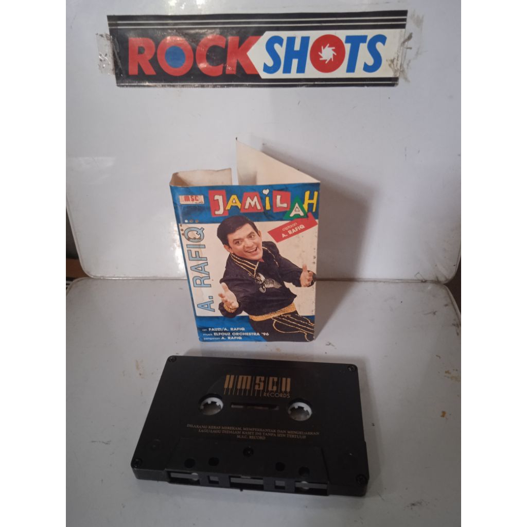 kaset pita A Rafiq,,jamilah
