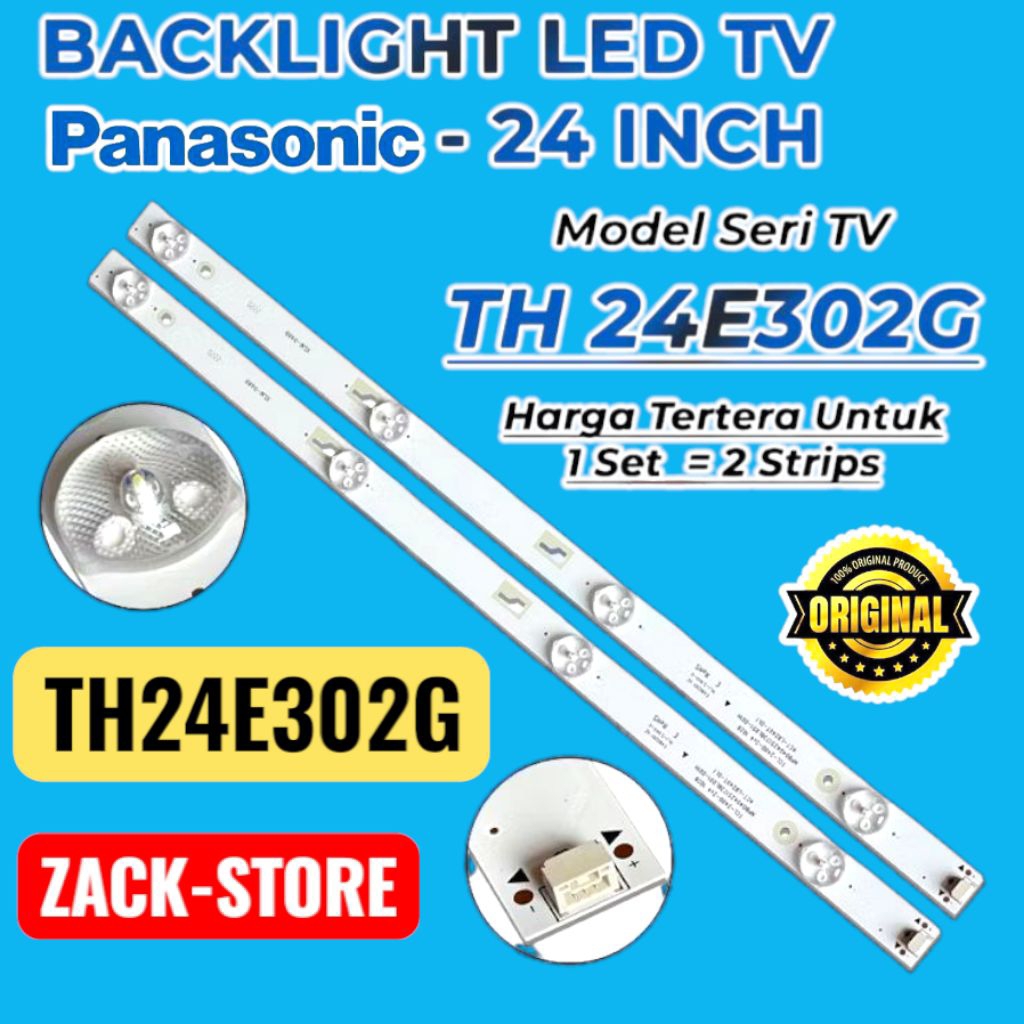 BACKLIGHT TV LED PANASONIC 24 INC TH-24E302G TH24E302G