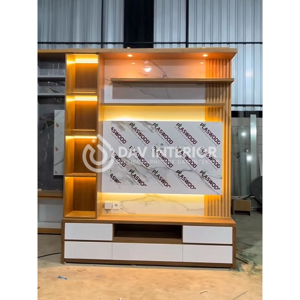 backdrop tv minimalis modern