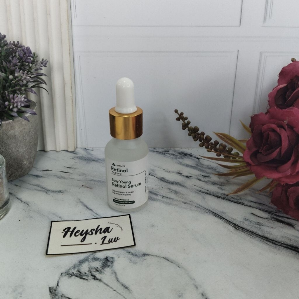 Amura Stay Young Retinol Serum tanpa box