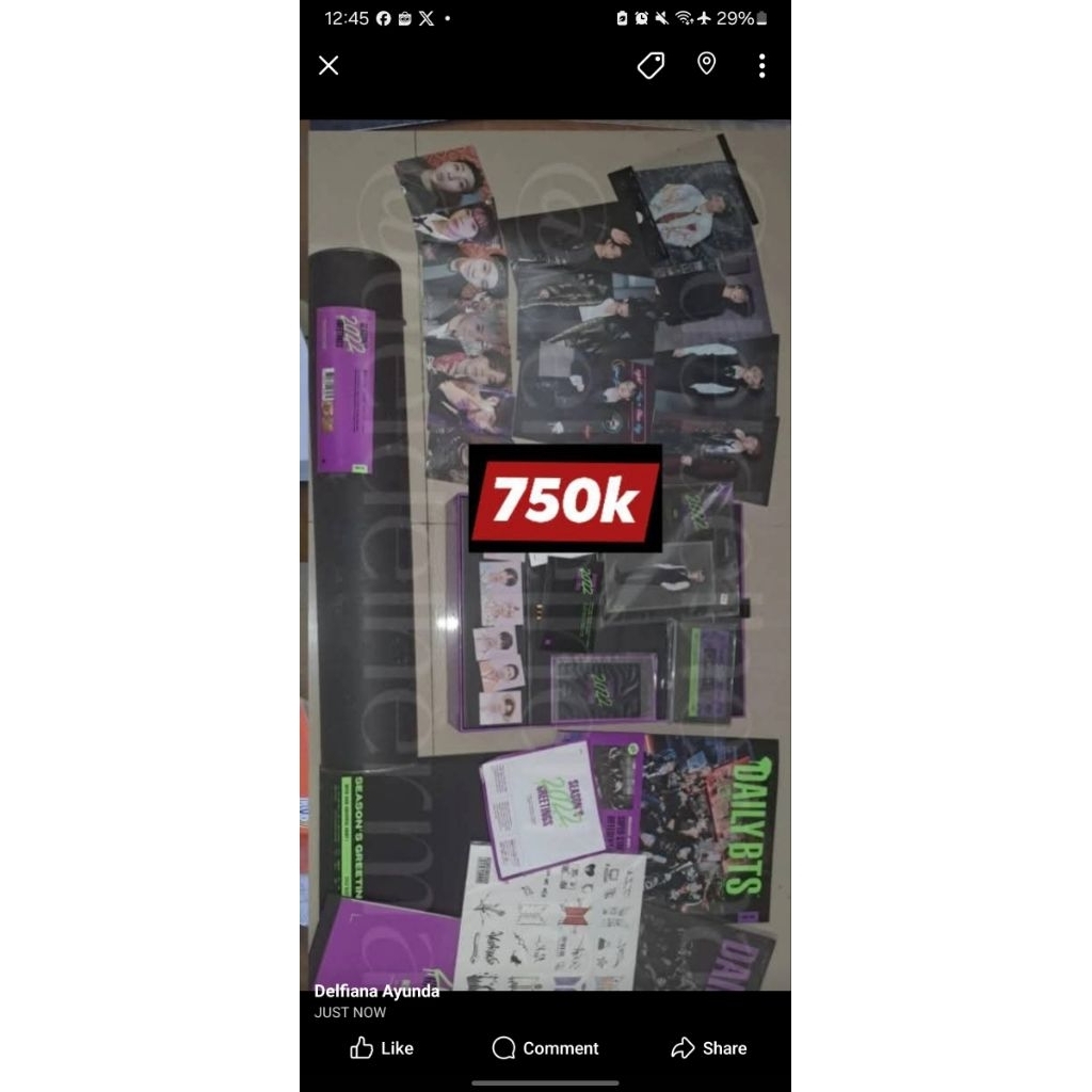 BTS Seasons greeting 2022 fullset+kalender