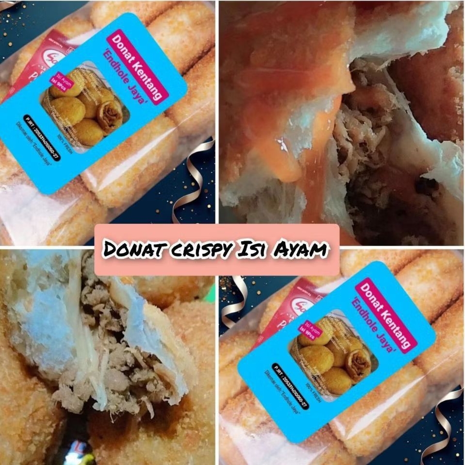 

Donat Crispy Isi Ayam