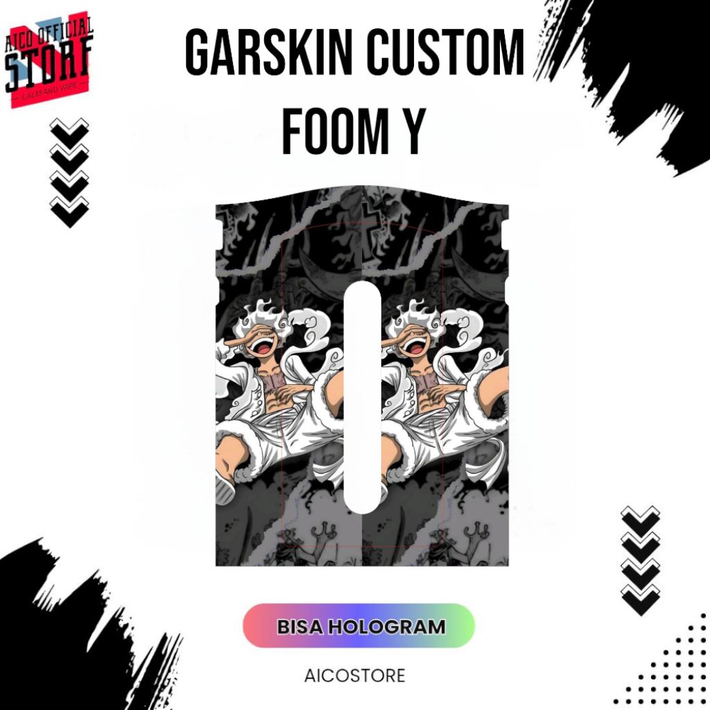 

stiker cover cutting premium foomm yeee