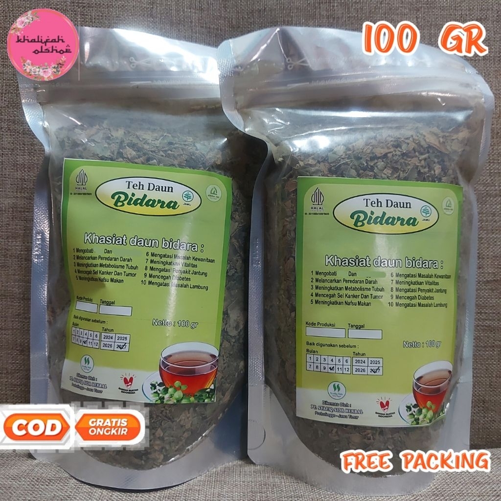

( Bisa COD ) Teh Daun Bidara 100 gr