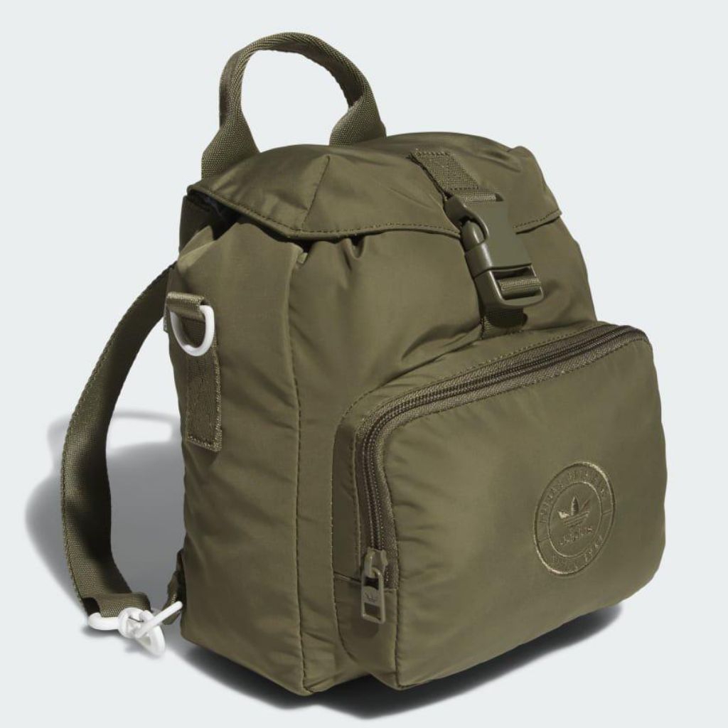 Tas Selempang, Adidas Micro 3 Mini Backpack Strong Olive 100%Original