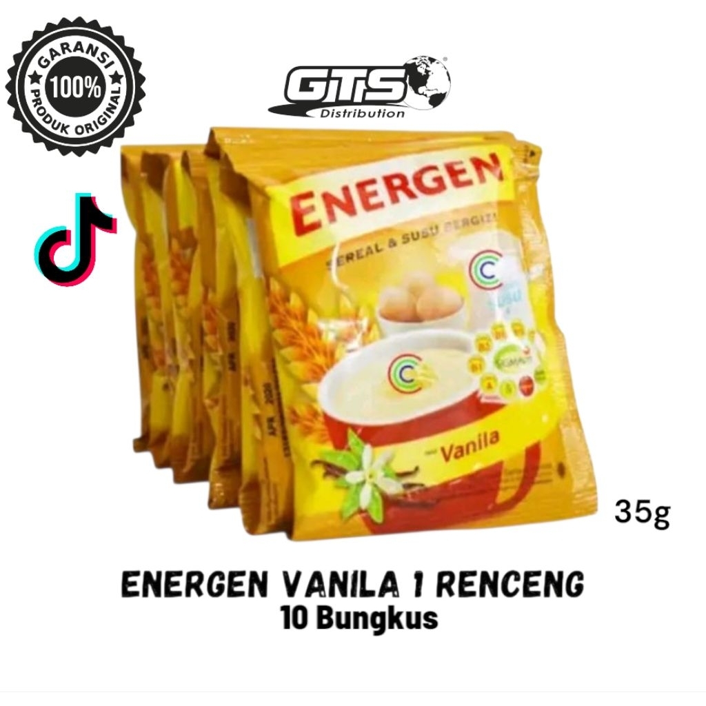 

Energen Sereal & Susu VANILA 1 Renceng 10Bks Bersinergi