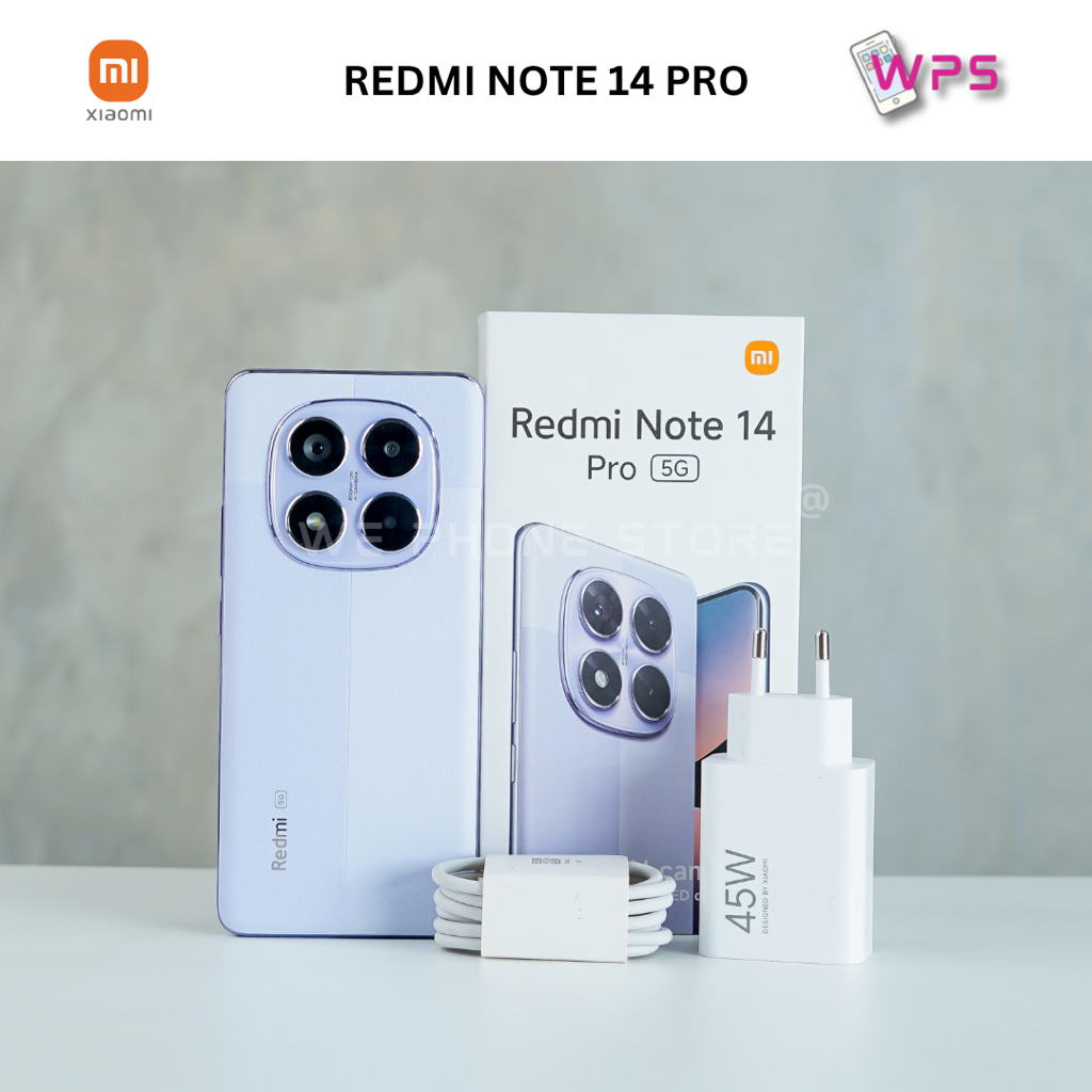 REDMI NOTE 14 PRO 5G 8/256GB SECOND/BEKAS FULLSET ORIGINAL GARANSI RESMI