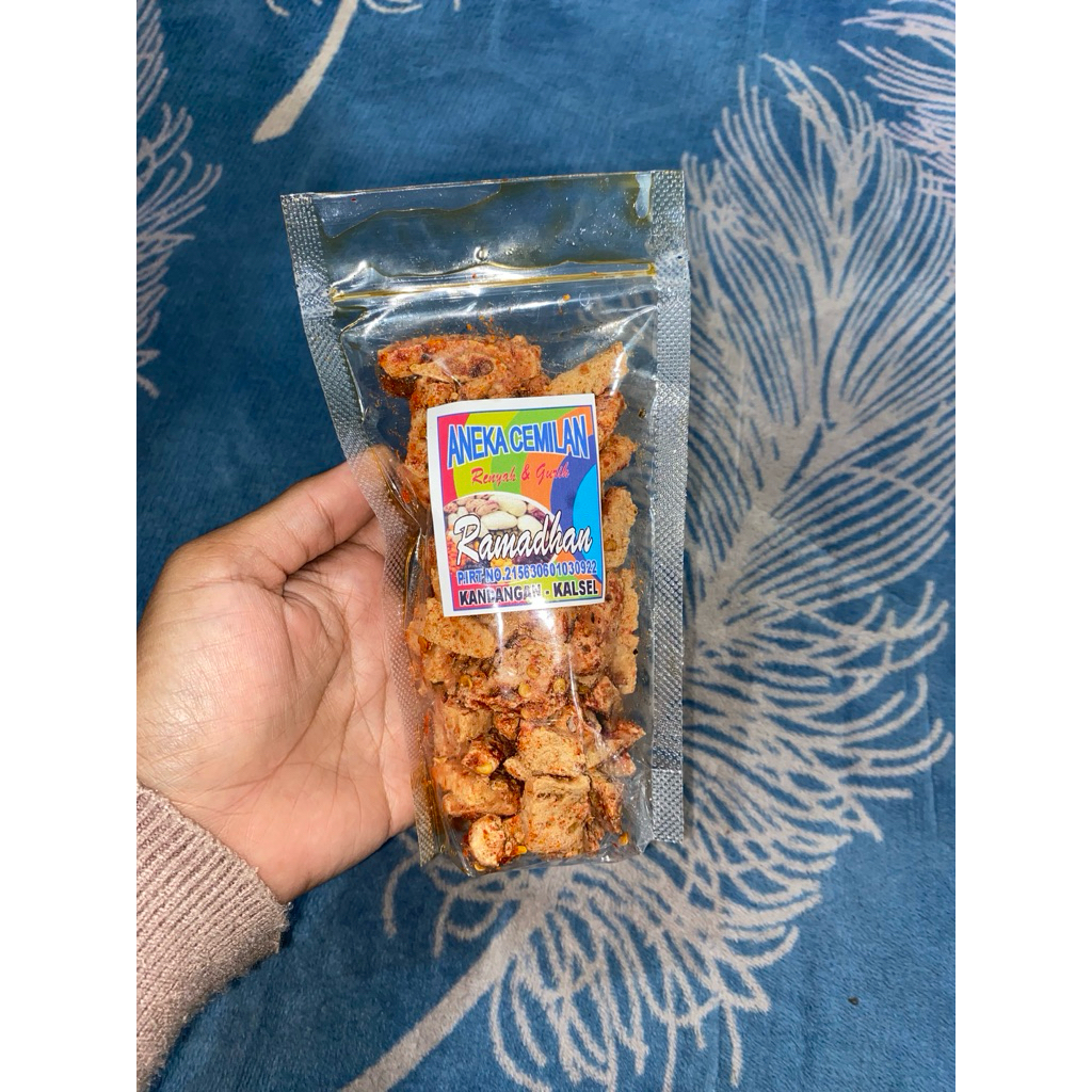

Basreng panjang pedas 100gram