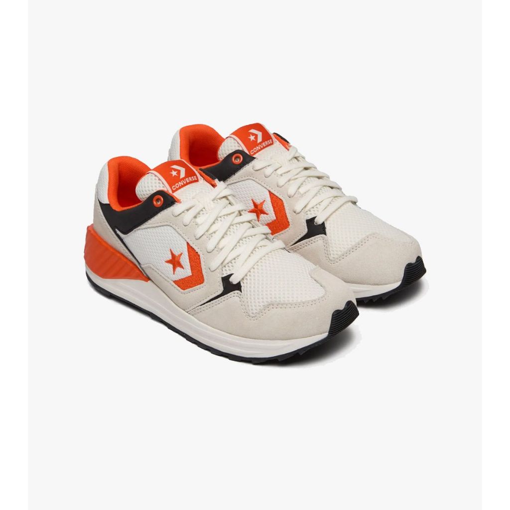 Converse Wave Trainer Y2K Suede Mesh Retro 90s Style CX Foam Ox Vintage White Orange
