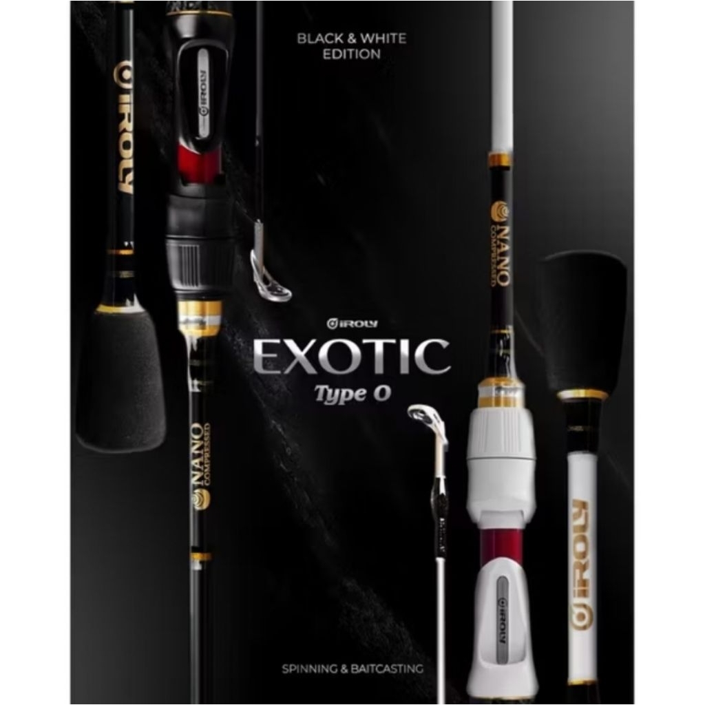 Joran Spinning/Baitcasting Iroly Exotic Type O