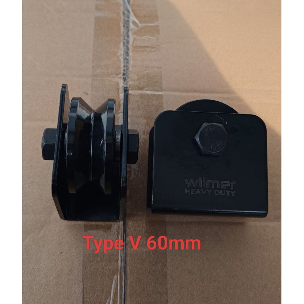 Roda Pagar 60 mm Heavy Duty Harga 1 Pcs / Roda Pagar Double Bearing 2,5" Heavy duty / Roda Pagar 2,5