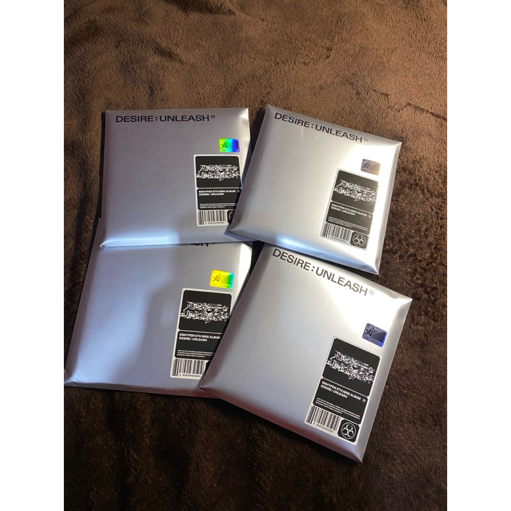 READY [ALBUM ONLY NO PC] ENGENE VERSION ENVER DESIRE:UNLEASH ENHYPEN JAY JUNGWON SUNOO NI-Ki