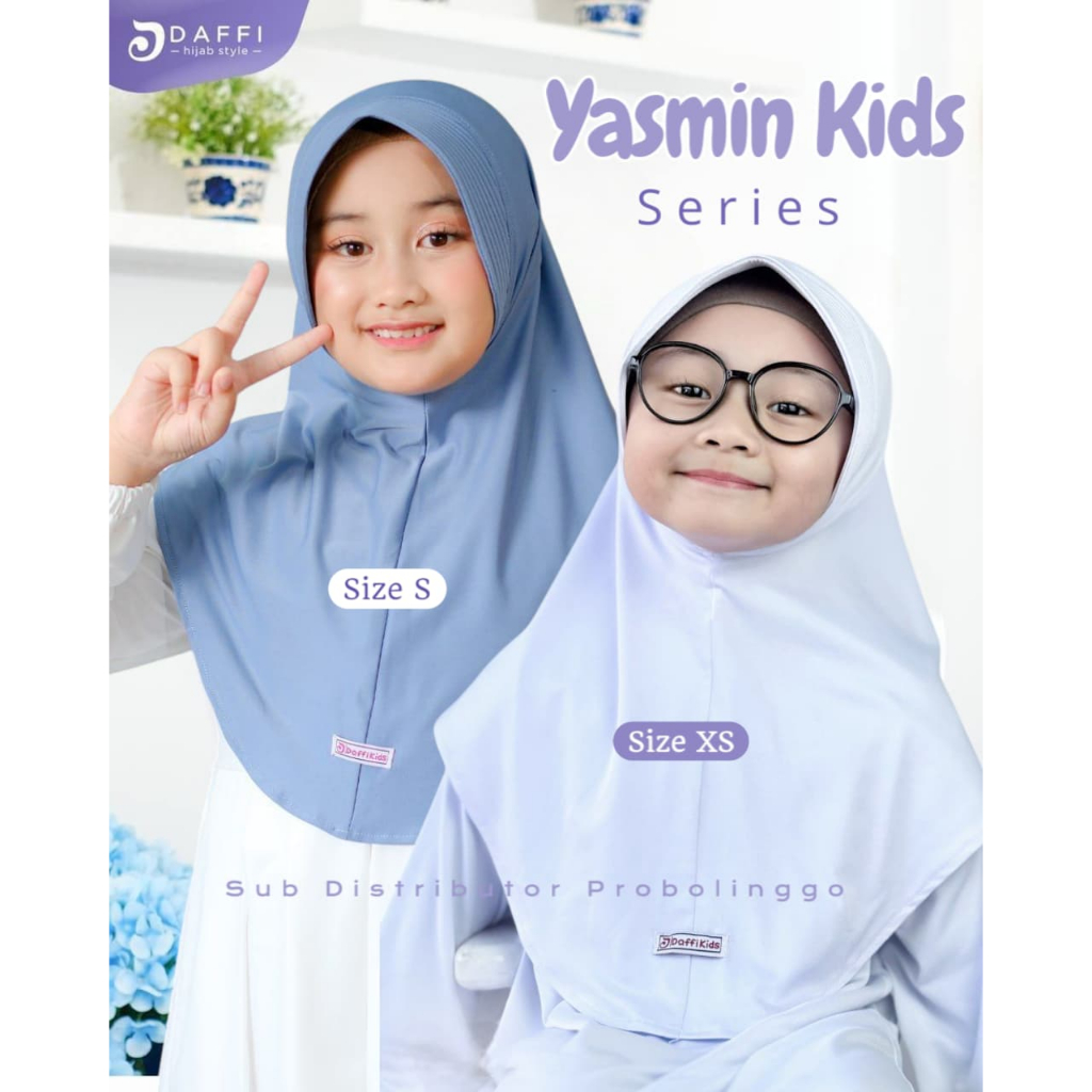 DAFFI HIJAB KIDS - BERGO ANAK YASMIN KIDS