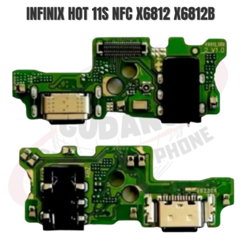 FLEXIBLE CHARGER CON CAS PAPAN CAS INFINIX HOT 11S NFC X6812 X6812B ORIGINAL