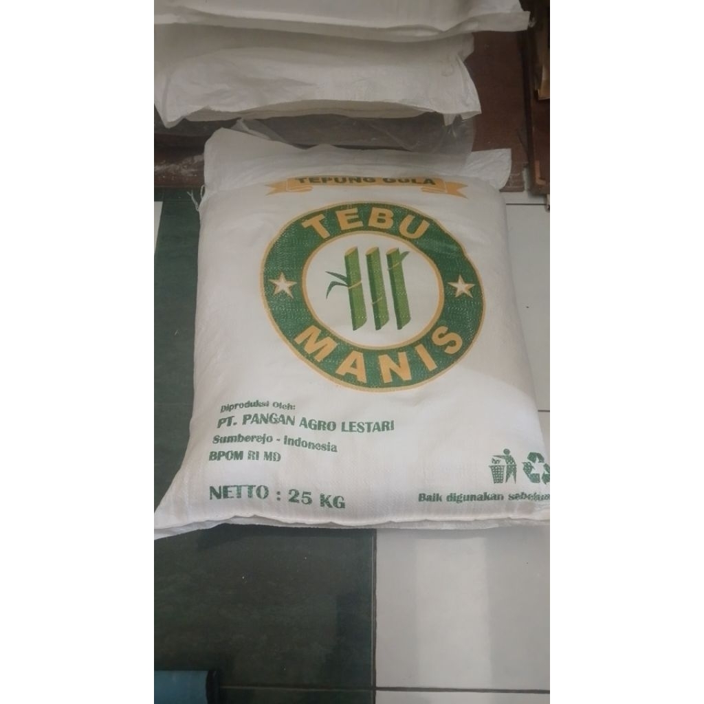 

tebu manis tepung gula kemasan 1 kg