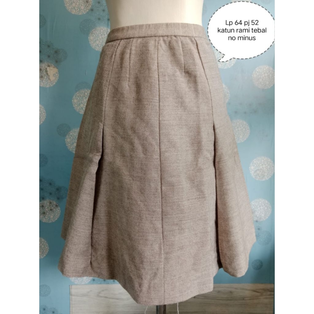 Rok Korea/ rok kerja /rok bahan/ rok mini
