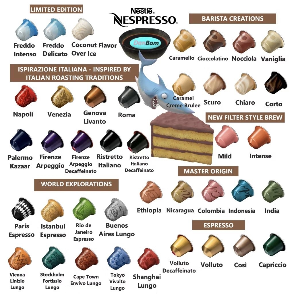 

Nespresso Capsule Coffee Kopi Kapsul