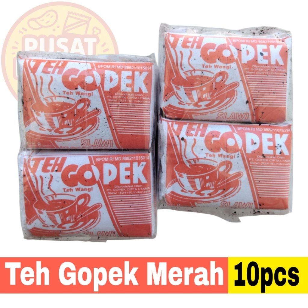 

Teh Bubuk - Teh Gopek Merah Pack isi 10pcs