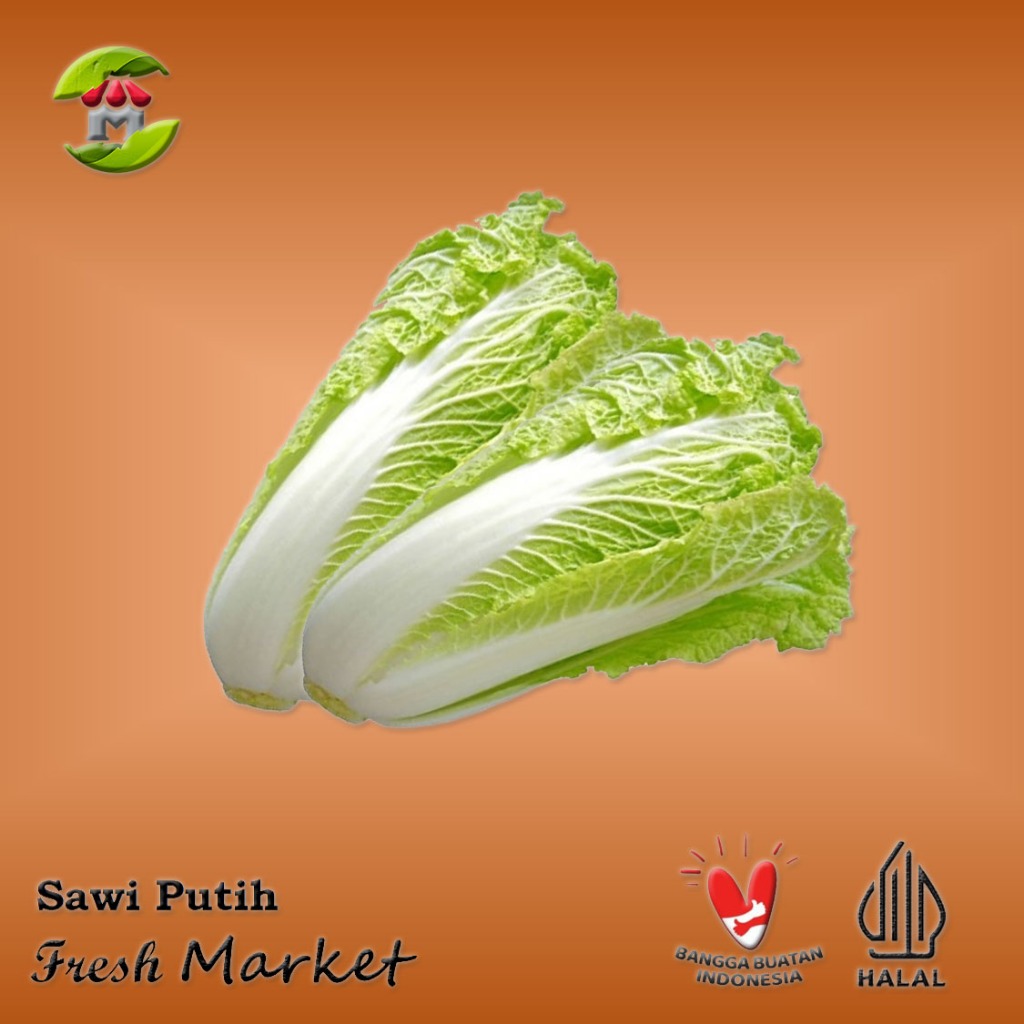 

[Bintaro] Sawi Putih Segar Pack 450gr - 500gr