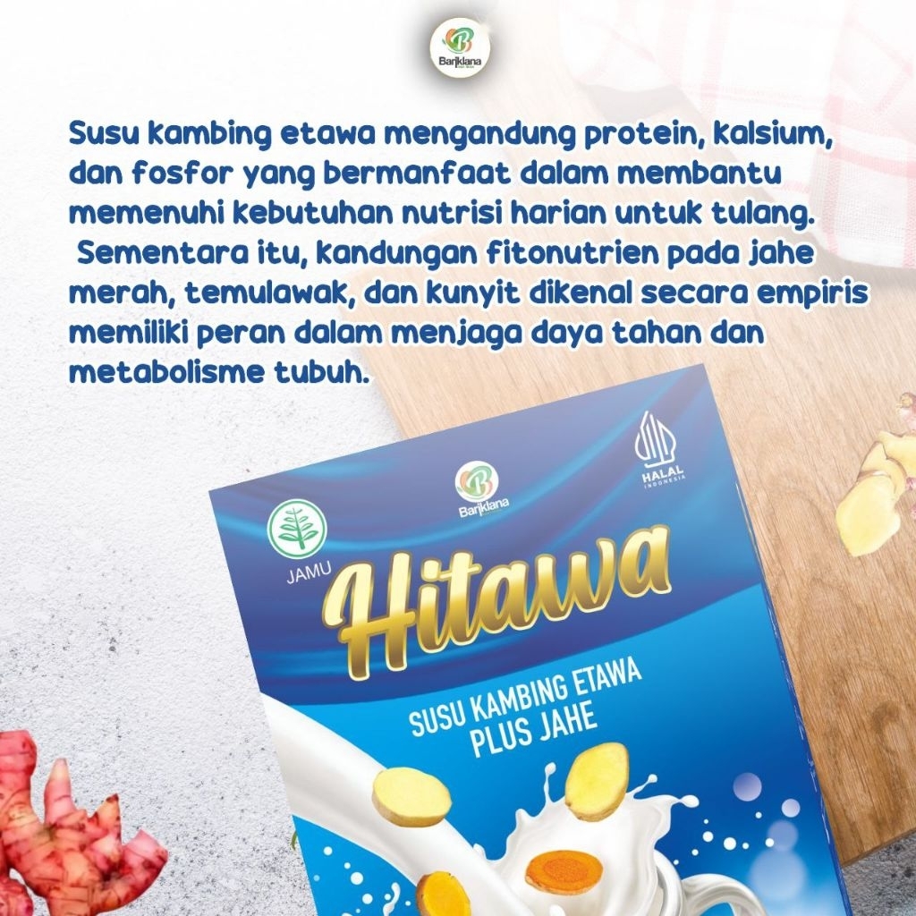 

Susu kambing etawa plus herbal