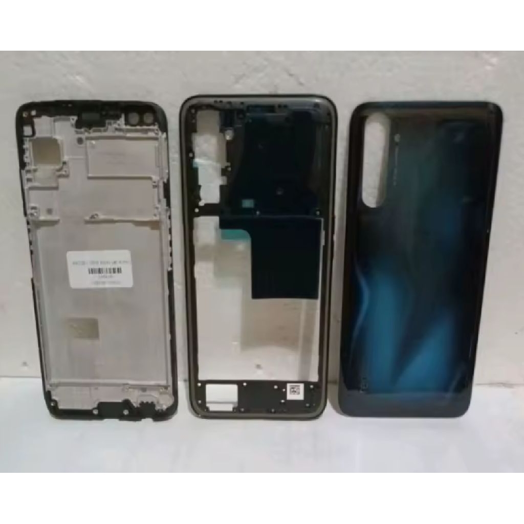 Kesing housing casing fullset Realme 6 pro frame + bezel + backdoor ori