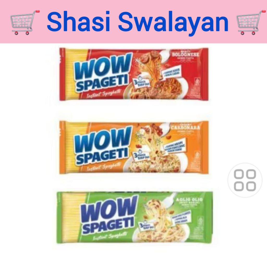 

WOW SPAGETHI Instan 1 Pcs