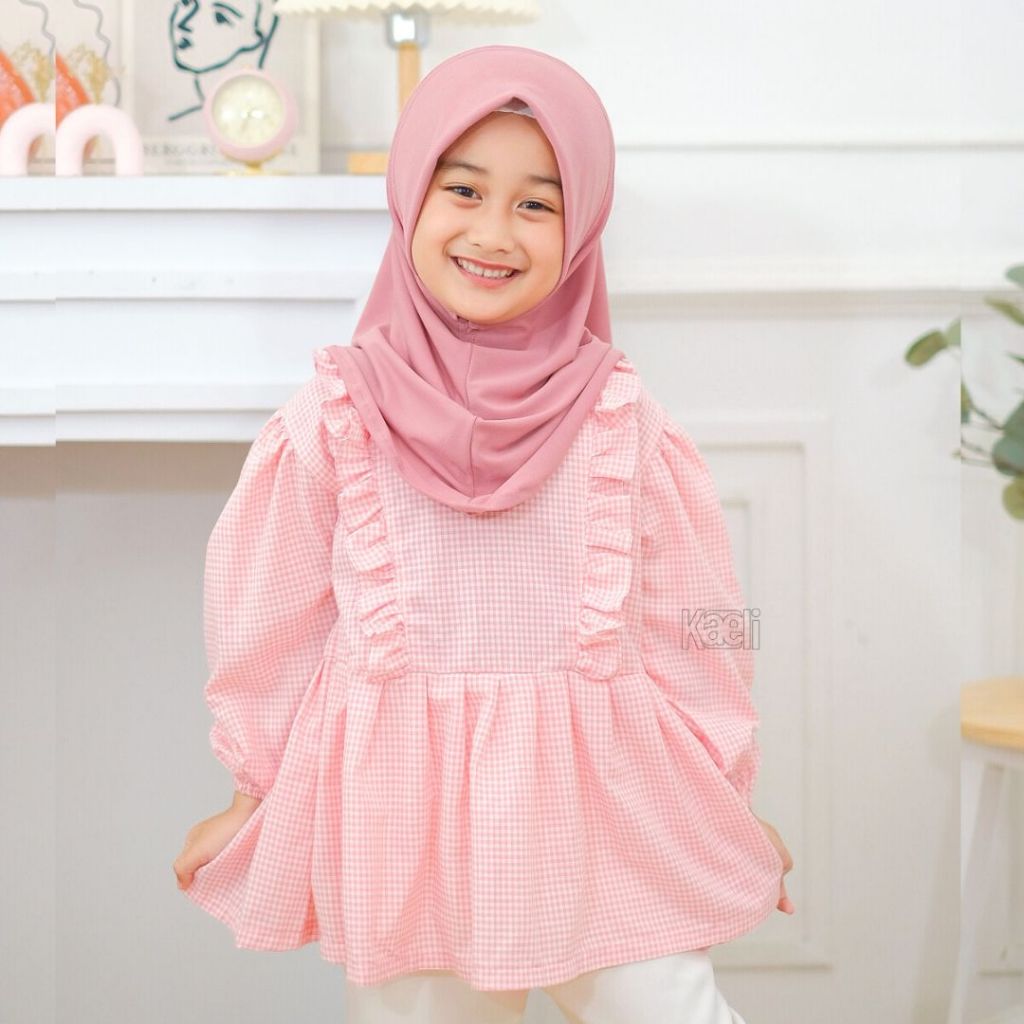 Ameena Top By Kaeli - Little Bee Boutique - Blouse Anak Korea - Atasan Anak Tanggung Perempuan