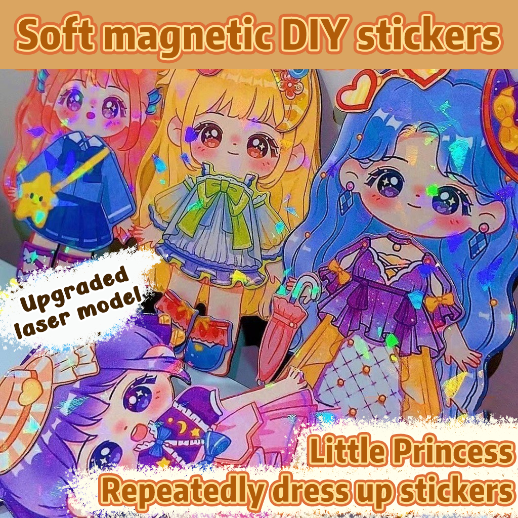 

Soft Magnet Tempel Baju / DIY Magnetic Sticker Tempel