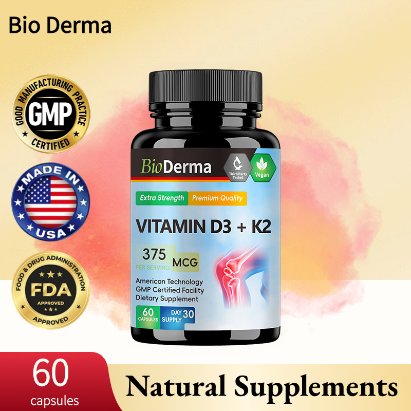 Bioderma VitaminD3K2 1000IU, atasi kekurangan , tingkatkan fungsi otot, ideal untuk aktivitas fisik
