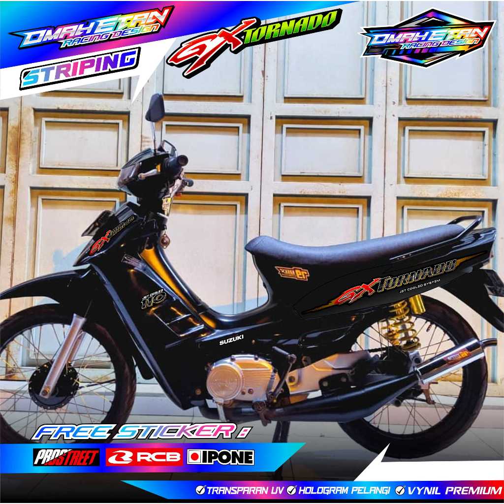 STRIPING VARIASI SUZUKI GX TORNADO / STRIPING TORNADO GX