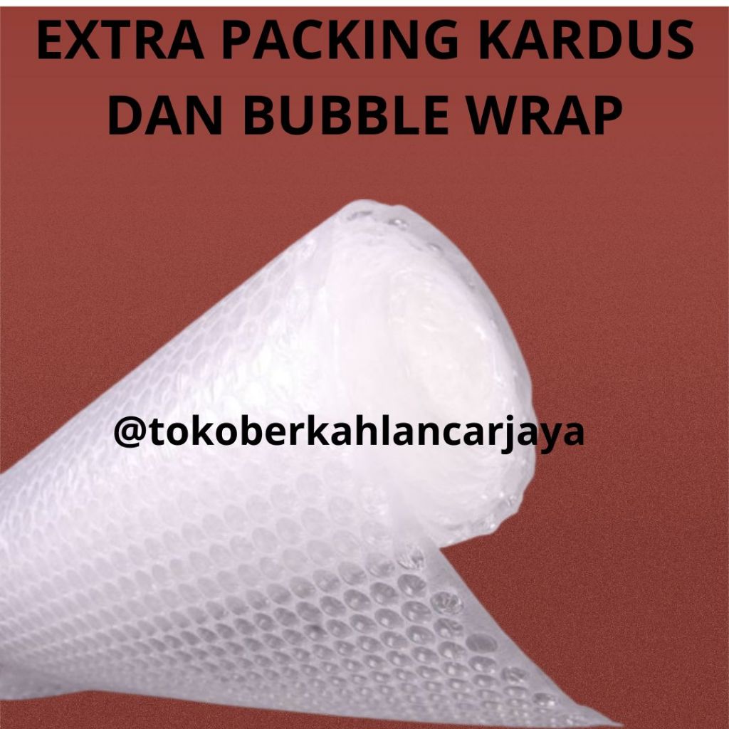 

EXTRA BUBBLE WRAP TAMBAHAN PACKING / KARDUS PACKING EXTRA