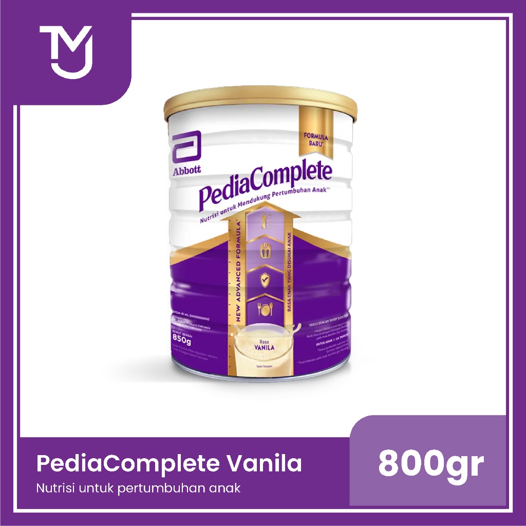 

PediaComplete Vanila 800gr / Pediasure Complete Vanilla -- Susu pertumbuhan anak usia 1 - 10 tahun